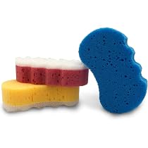 EXCEART 3er Set Badeschwämme – Ca. 16,5x9 Cm, Natürliches Peeling, Für Empfindliche Haut