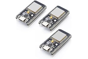 Scheda di sviluppo per ESP AYWHP 3 pezzi Modulo per ESP ESP-WROOM-32 con CP2012 Supporto WiFi+Bluetooth Dual Core Interfaccia STA/AP/STA+AP Tipo-C 38 PIN Versione saldata Compatibile con Arduino