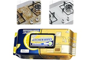 EXATTA Toallitas Húmedas de Limpieza, 80 Unidades con Aroma a Limón - Extra Fuertes contra Manchas, para una Limpieza Rápida y Sencilla, Perfectas para Suelo, Cocina y Baño