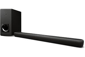 Yamaha YAS-209 Soundbar – Cassa Altoparlante TV con Controllo Vocale Alexa integrato e Subwoofer wireless – con Suono Surround 3D e streaming musicale via Bluetooth – Nero