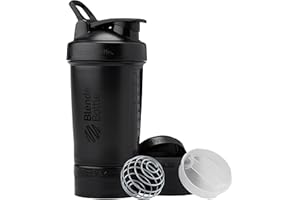 BLENDERBOTTLE Blender Bottle Prostak V2 Black 22-Ounce