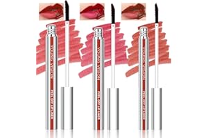 LYSDEFEU Peel Off Lip Liner Stain Set-3Fabre Lip Tint Peel Off Matte Lipliner,Langanhaltender Abziehbarer Lippenfleck,wasserfest Tattoo Magic Color Lipgloss Lippenkonturenstifte,wischfest Flüssiger Lippenstift