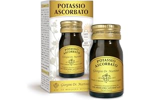 Dr Giorgini Integratore Alimentare, Potassio Ascorbato Pastiglie - 30 g