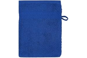 Betz Guanto da Bagno Premium, Misure: 16 X 21 cm 100% Cotone Colore Blu