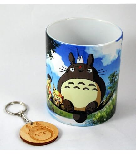 Tazza Studio Ghibli In Ceramica Bianca – Personaggi Animati, Lavabile In Lavastoviglie - 5