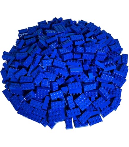 Classic Blue Tile Corner Bulk, Blue 2x2 Tile Corner - View #2