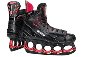 GRAF TBLADE Tblade GRAF Ultra G875 Black Edition Patins à Glace Ultra légers avec système de Patins T-Blade pour Homme et Femme