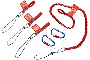 KNIPEX Sicherungssystem-Set 1 x 00 50 01 T BK, 3 x 00 50 02 T BK, 2 x 00 50 03 T BK in Blister, 00 50 04 T BK