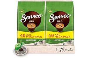 ‎SENSEO Senseo® Pads Mild - Milder Kaffee RA-zertifiziert - 10 Megapackungen XXL x 48 Kaffeepads