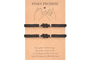 MANVEN Bracelet Couple Cadeau Couple Cadeau Saint-Valentin Bracelet Amoureux pour Lui Elle Kabbalah Porte-bonheur Amulette Femmes Hommes Petit Ami Amie Fiançailles Noël Anniversaire