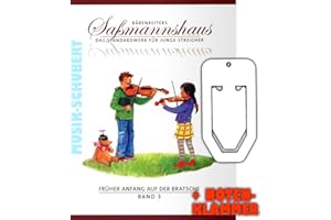 BÄRENREITER VERLAG Früher Anfang auf der Bratsche Band 3 inkl. praktischer Notenklammer - Frühes Duospiel - Das Standardwerk für junge Streicher ab 4 Jahre mit zahlreichen Spielstücken für 2 Bratschen (broschiert) von Egon Saßmannshaus (Noten/Sheetmusic)