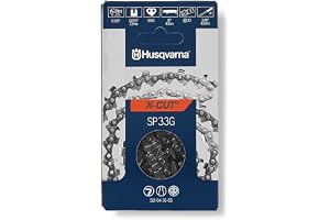 (2-pack) X-Cut Husqvarna sågkedja 0,325, 0,04 tum, 66DL 16 tum passar 340,345,350,440, 445, 450 Husqvarna sågar