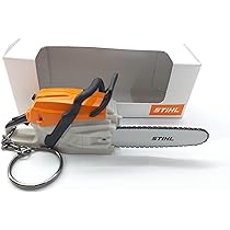 Stihl 04209600003 Chainsaw Keyring with Batteries : Amazon.com.be