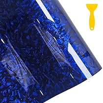 Pellicola Adesiva Carbonio 6D Blu 30x150cm - Per Auto, Moto, Cellulari, Facile Applicazione - Foto 7