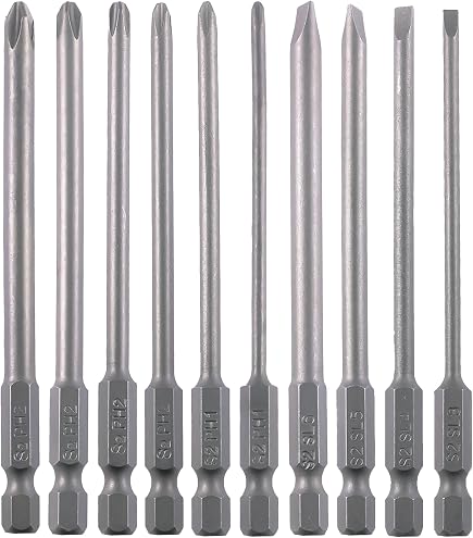 Torx Bit Set KAIFNT K504-028 S2 Steel Impact Driver Star Bit Set, T30 ...