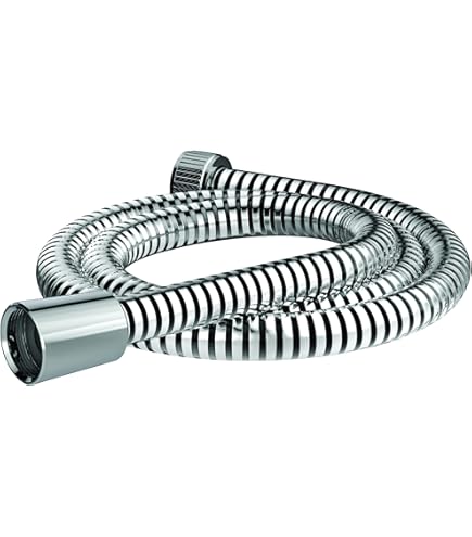 Flessibile Doccia 1.5 Metri Spiro-Flex - Connettori Universali G1/2, Antipiega - Foto 3