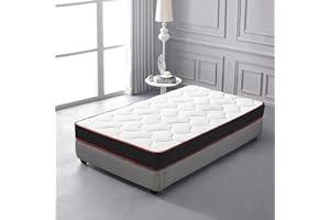 IZTOSS Matelas 90x190cm Matelas Memoire de Forme Luxe Matelas de Lit d'Adulte et d'enfant Épaisseur 16cm