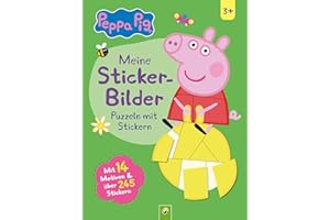 Peppa Pig Meine Sticker-Bilder. Puzzeln mit Stickern: Mit 14 Motiven und über 245 Stickern. Für Peppa-Wutz-Fans ab 3 Jahren
