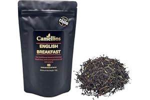 English Breakfast Tea, Black Loose Leaf Tea, Camellios (100g)