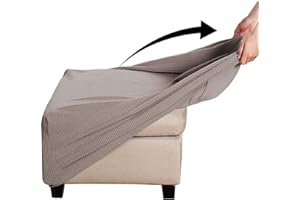 YEKUHE Hockerbezug Quadratisch Ottomane Schonbezug Quadratische Stretch Hocker Bezug Hocker Bezug für Ottomane Überzug Hockerbezug Quadratische Ottomane Abdeckungen ( Color : #10 , Size : 70x70cm/28x28in )