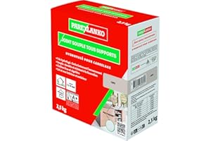 PAREXLANKO - Joint Souple tous Supports - Gris - Joints de Carrelage de 2 à 15 mm Soumis à de Fortes Sollicitations - Neuf et Rénovation - Sol et Mur - Intérieur et Extérieur - 2,5 kg