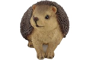 G&H DECOR Garden and Home Decor HEG001 - Statua realistica in poliresina con riccio da 20,8 cm, con dettagli intricati, adatta per interni ed esterni, resistente al gelo e allo sbiadimento