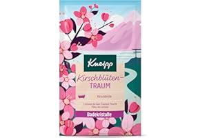 Kneipp Badekristalle Kirschblütentraum - Badezusatz mit hochwertigem Kirschblütenextrakt - vegan - 60g