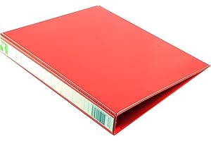 Q-Connect Presentation 25mm 4D-Ring Binder A4 Red KF01326