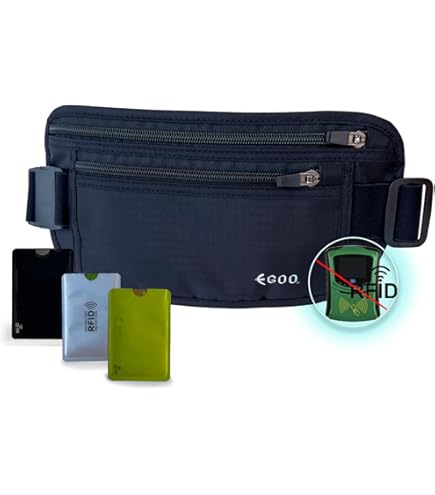 Cintura Portasoldi Nascosta - Marsupio Antifurto Impermeabile Per Viaggi - Foto 2