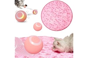 RYGRZJ Gertar Cat Toy,Gertar Cat Toy Mat,2 in 1 Simulated Interactive Hunting Cat Toy,Gertar Cat Tunnel Toy,Gertar Cat Hunting Toy Cat Toy Ball Fast Rolling in Pouch