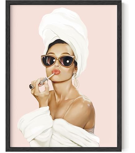 HAUS AND HUES Audrey Hepburn Wall Art Vogue Wall Decor - | Audrey