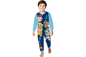 United Labels Mono de la Patrulla Canina para Niños - Mono Pijama Niños Pijama Manga Larga Azul (DE/NL/SE/PL, Numérico, 110, 116, Regular, Azul)
