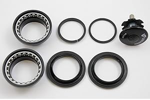 RETRO BIKE BITS AHEAD THREADLESS HEADSET COMPLETE A-HEAD 1-1/8” FOR MTB, ROAD BIKE, MOUNTAIN BIKES, CYCLES, SCOOTER, ETC