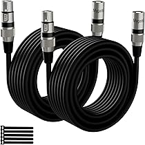 Cavo Microfono Adam Hall 3 STAR MMF 3000 - XLR Femmina/Maschio 30m Nero