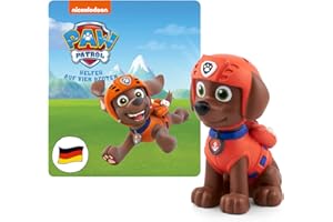 tonies Hörfiguren für Toniebox, PAW Patrol – Zuma, Hörspiel mit 4 Geschichten für Kinder ab 3 Jahren, Spielzeit ca. 51 Minuten