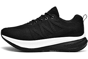 EaseWalk Zapatillas Deportivas para Mujer y Hombre - Zapatos Cómodos y de Alta Absorción de Impactos para Correr