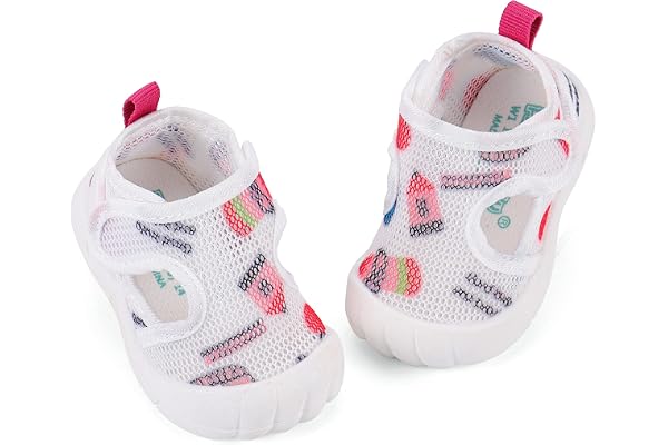 LACOFIA Baby First Walking Shoes Breathable