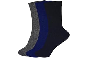 ShopMCR Kids Thermal Walking Socks Girls Boys Teen Winter Thermal Cosy Ski Hiking Warm Thick Cushion Boot Socks 4 yrs to 14 yrs