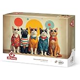 Art Puzzle Retro Yazına Hazır 500 Par&ccedil;a Puzzle