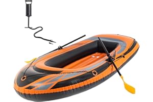 M.Y Sea Quest 300 Two Man Inflatable Boat Set including Dinghy Boat, Oar and Paddle 234 x 135cm