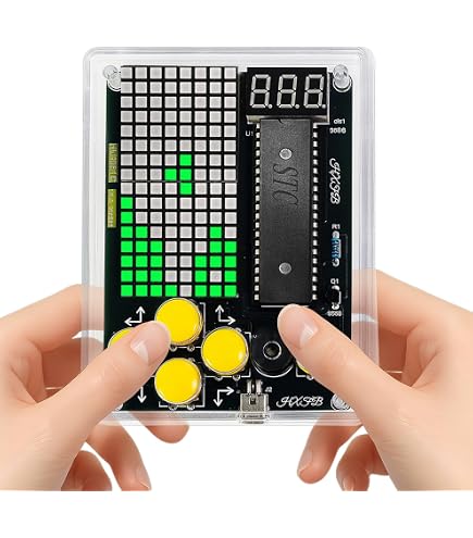 Kit D'apprentissage Soudure électronique Avec Afficheur LED - Alimentation Batterie Ou USB - Projet Débutant 1-2h
