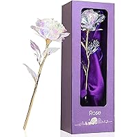 24K Gold Rose Muttertagsgeschenk,Geschenk für Frauen, Geburtstagsgeschenk für Frauen,Frau, Mama,Freundin, Mutter,Oma…