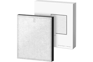 MORENTO HY4866 - Filtro HEPA per purificatore d'aria Ture per polvere, peli di animali domestici, fumo, polline, per camera da letto e ufficio, versione migliorata 2 Pack