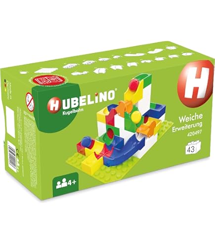 Pista De Canicas Placa Base Hubelino 20x28 Puntos Verde,