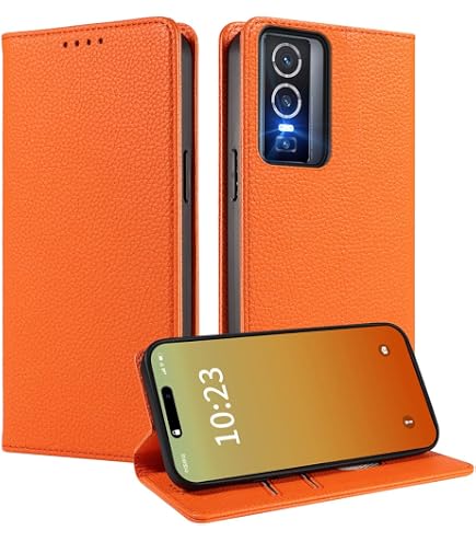 HONLEN Handyhülle Für Vivo Y76 5G – Mandala Design, PU Leder, Mit Magnetverschluss & 3 Kartenfächern