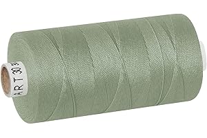 dalipo - Polyester Sewing Thread Thickness 30, Upholstery Yarn, 300 m, Grey-Green
