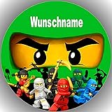 Decoration De Gateau D Anniversaire Compatible Avec Ninjago K1 Amazon Fr Epicerie