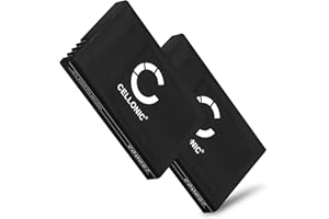 CELLONIC® 2X Batería Repuesto para Polycom Kirk 5020, Kirk 5040, Spectralink 7520, 7540, 7622, 7202, 7502, Kirk 5020 Accu 84743424, ICP73048 950mAh, Pila Sustitución Teléfono Inalámbrico Battery