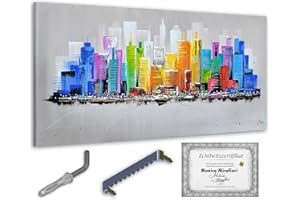 Monica Mirafiori I 140x70 cm I Tableau Peint à la Main I Modèles Tableau I Peintre Moderne I Tableaux Peintures I Toile sur Cadre en Bois