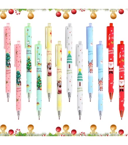 120 Bolígrafos De Navidad Vibrantes, Lápiz Capacitivo De árbol De
